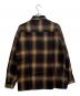 CalTop (キャルトップ) 長袖シャツ ブラウン×ブラック サイズ:М：5000円