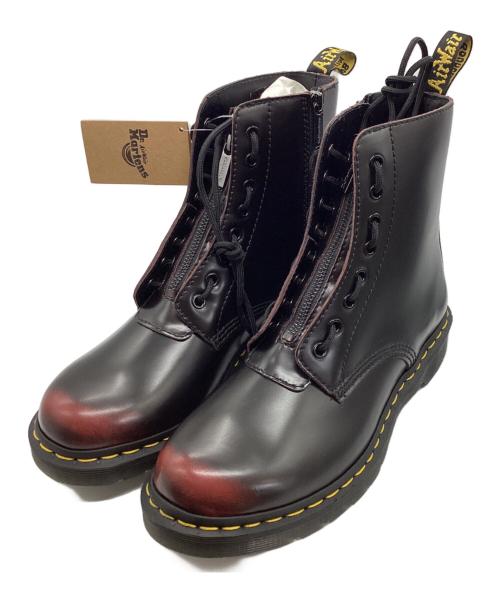 Dr.Martens（ドクターマーチン）Dr.Martens (ドクターマーチン) PASCAL FRNT ZIP ブラウン サイズ:SIZE UK8 未使用品の古着・服飾アイテム