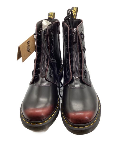 Dr.Martens（ドクターマーチン）Dr.Martens (ドクターマーチン) PASCAL FRNT ZIP ブラウン サイズ:SIZE UK8 未使用品の古着・服飾アイテム