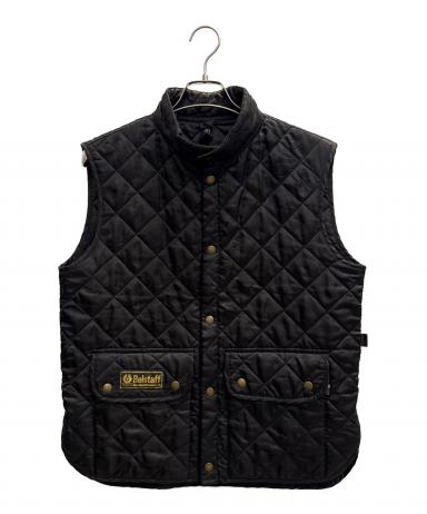 Belstaff キルティングベスト　ブラック 中古・古着通販】BELSTAFF (ベルスタッフ) キルティングベスト