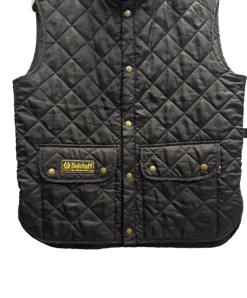 BELSTAFF（ベルスタッフ）BELSTAFF (ベルスタッフ) キルティングベスト ブラック サイズ:Мの古着・服飾アイテム
