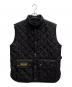 BELSTAFF（ベルスタッフ）の古着「キルティングベスト」｜ブラック