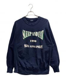 NO BRAND（ノーブランド）の古着「スウェット」｜ネイビー