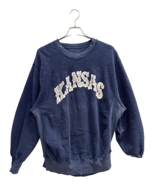 NO BRAND（ノーブランド）NO BRAND (ノーブランド) スウェット ネイビー サイズ:表記無の古着・服飾アイテム