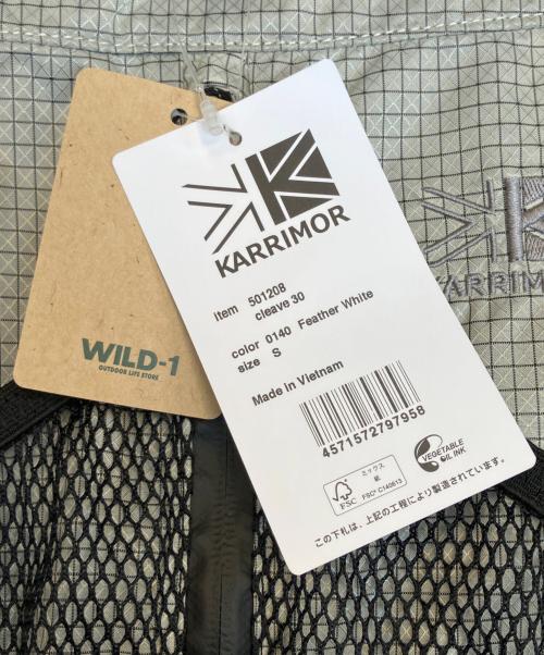 Karrimor（カリマー）Karrimor (カリマー) cleave 30　バックパック グレー 未使用品の古着・服飾アイテム