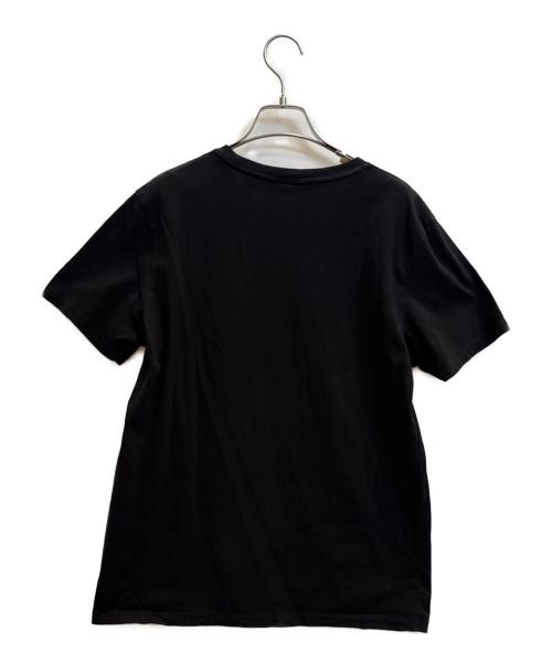 maison kitsune（メゾンキツネ）maison kitsune (メゾンキツネ) 半袖カットソー ブラック サイズ:Ｌの古着・服飾アイテム