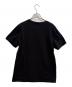 maison kitsune (メゾンキツネ) 半袖カットソー ブラック サイズ:Ｌ：7000円
