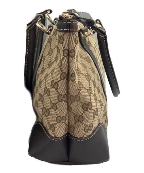 GUCCI（グッチ）GUCCI (グッチ) GGキャンバスラブリー ブラウンの古着・服飾アイテム