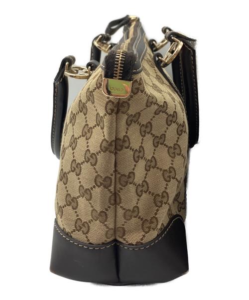 GUCCI（グッチ）GUCCI (グッチ) GGキャンバスラブリー ブラウンの古着・服飾アイテム