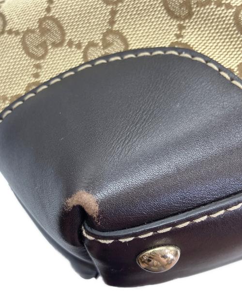 GUCCI（グッチ）GUCCI (グッチ) GGキャンバスラブリー ブラウンの古着・服飾アイテム