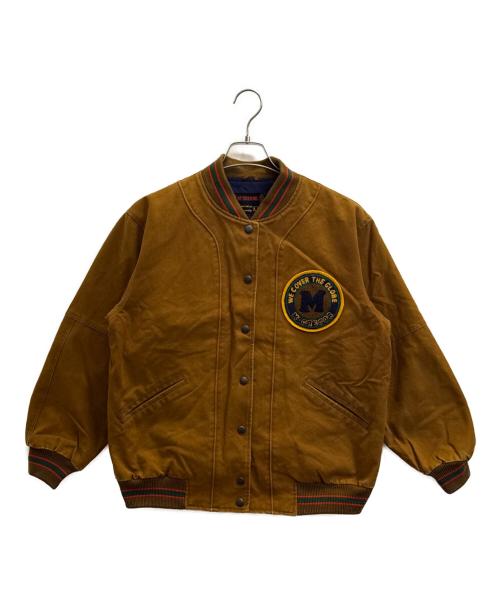 macgregor（マクレガー）macgregor (マクレガー) VARSITY JACKET ブラウン サイズ:Ｌの古着・服飾アイテム
