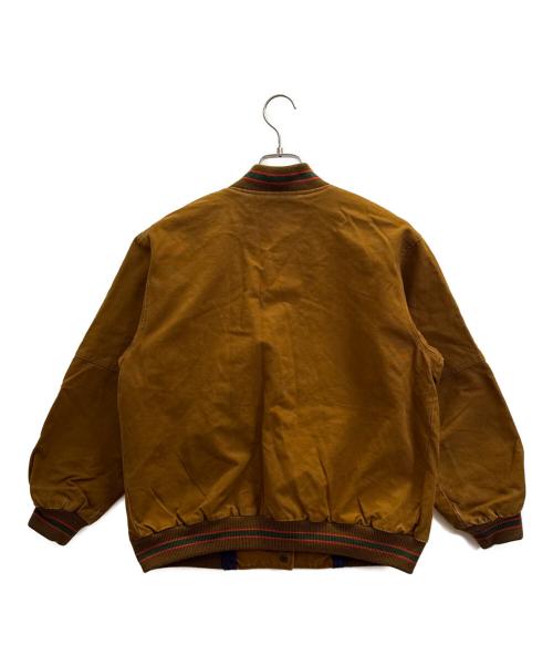 macgregor（マクレガー）macgregor (マクレガー) VARSITY JACKET ブラウン サイズ:Ｌの古着・服飾アイテム
