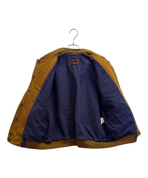 macgregor（マクレガー）macgregor (マクレガー) VARSITY JACKET ブラウン サイズ:Ｌの古着・服飾アイテム