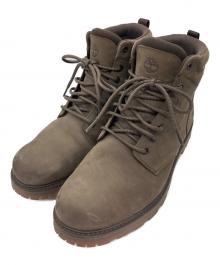 Timberland（ティンバーランド）の古着「ブリットン ロードミッドレースアップ ウォータープルーフ ブーツ」｜ブラウン