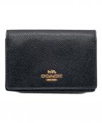 COACHコーチ）の古着「ビジネス カード ケース」｜ブラック