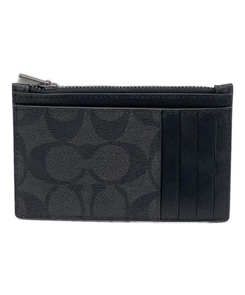 COACH（コーチ）COACH (コーチ) シグネチャーコインケース ブラックの古着・服飾アイテム