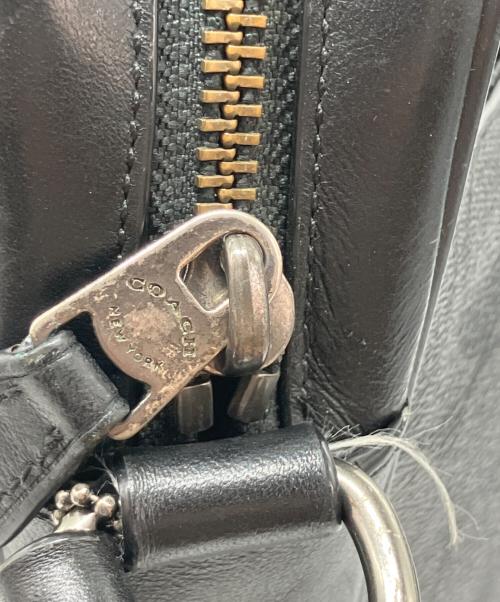 COACH（コーチ）COACH (コーチ) シグネチャーショルダーバッグ ブラックの古着・服飾アイテム