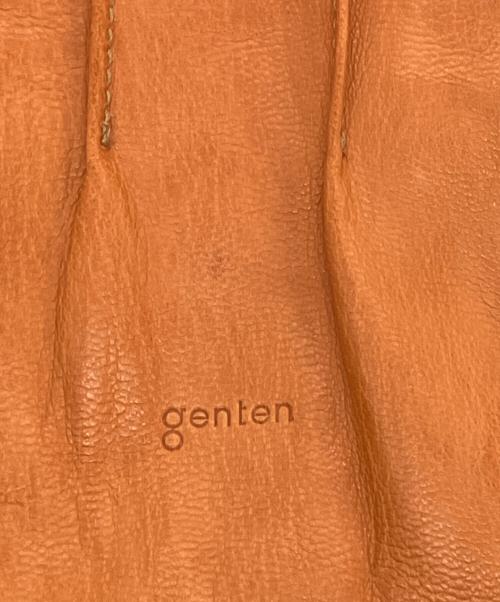 genten（ゲンテン）genten (ゲンテン) バークポシェット オレンジの古着・服飾アイテム