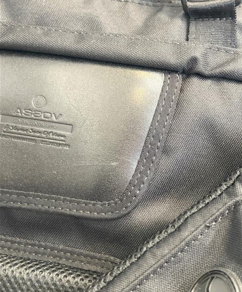 AS2OV（アッソブ）AS2OV (アッソブ) CORDURA DOBBY 305D 2WAY BAG ブラックの古着・服飾アイテム
