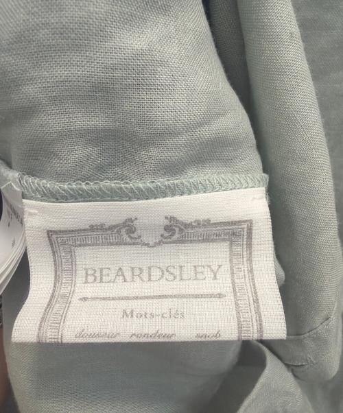 BEARDSLEY（ビアズリー）BEARDSLEY (ビアズリー) 半袖ブラウス グリーン サイズ:フリーの古着・服飾アイテム