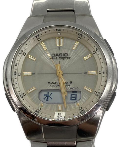 CASIO（カシオ）CASIO (カシオ) wave ceptor ベージュの古着・服飾アイテム