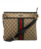 GUCCIグッチ）の古着「シェリーライン　ショルダーバッグ」｜ベージュ