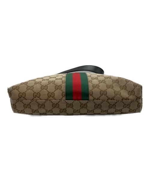 GUCCI（グッチ）GUCCI (グッチ) シェリーライン　ショルダーバッグ ベージュの古着・服飾アイテム