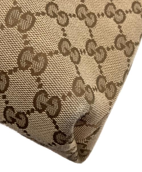 GUCCI（グッチ）GUCCI (グッチ) シェリーライン　ショルダーバッグ ベージュの古着・服飾アイテム