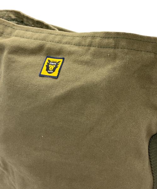HUMAN MADE（ヒューマンメイド）HUMAN MADE (ヒューマンメイド) ショルダーバッグ カーキの古着・服飾アイテム