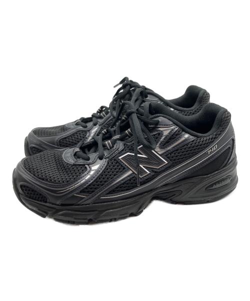 NEW BALANCE（ニューバランス）NEW BALANCE (ニューバランス) U740BM2 BLACKスニーカー ブラック サイズ:SIZE 24.5cmの古着・服飾アイテム
