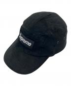SUPREMEシュプリーム）の古着「ロゴキャップ」｜ブラック