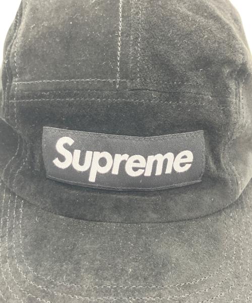 SUPREME（シュプリーム）SUPREME (シュプリーム) ロゴキャップ ブラックの古着・服飾アイテム