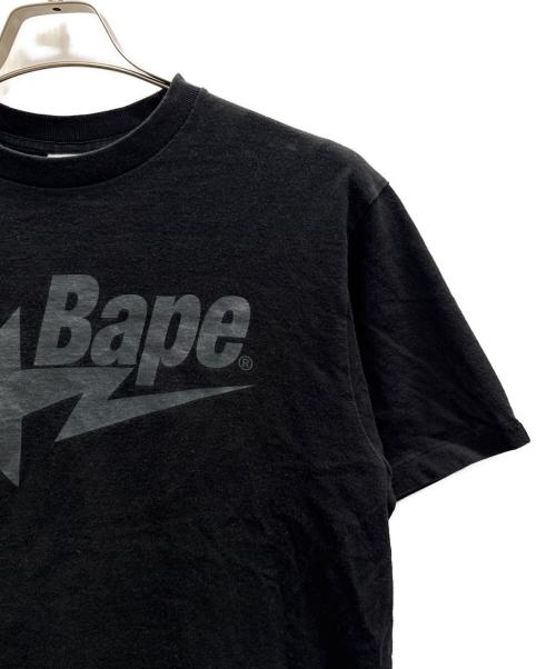 BAPESTA（ベイプスタ）BAPESTA (ベイプスタ) 半袖カットソー ブラック サイズ:Мの古着・服飾アイテム