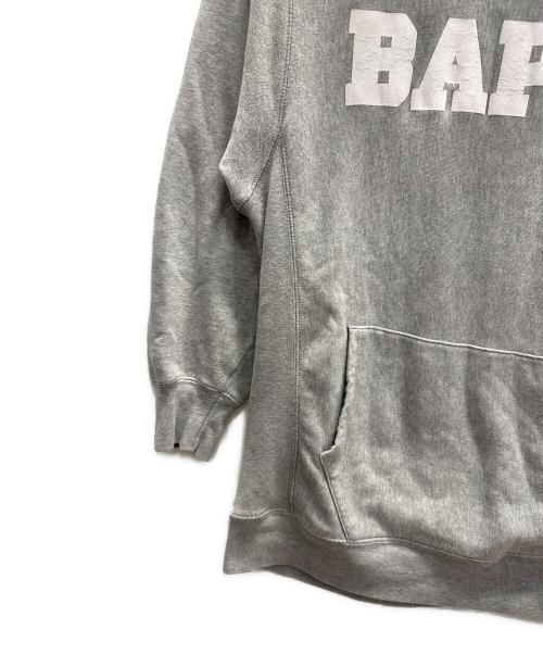 A BATHING APE（アベイシングエイプ）A BATHING APE (アベイシングエイプ) プルオーバーパーカー グレー サイズ:Мの古着・服飾アイテム