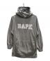 A BATHING APE（アベイシングエイプ）の古着「プルオーバーパーカー」｜グレー