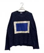 KENZOケンゾー）の古着「薄手ニット」｜ネイビー