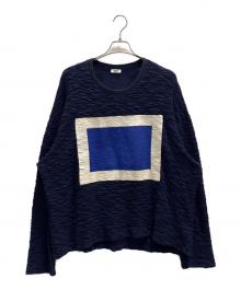 KENZO（ケンゾー）の古着「薄手ニット」｜ネイビー