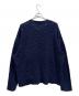 KENZO (ケンゾー) 薄手ニット ネイビー サイズ:Ｌ：8000円