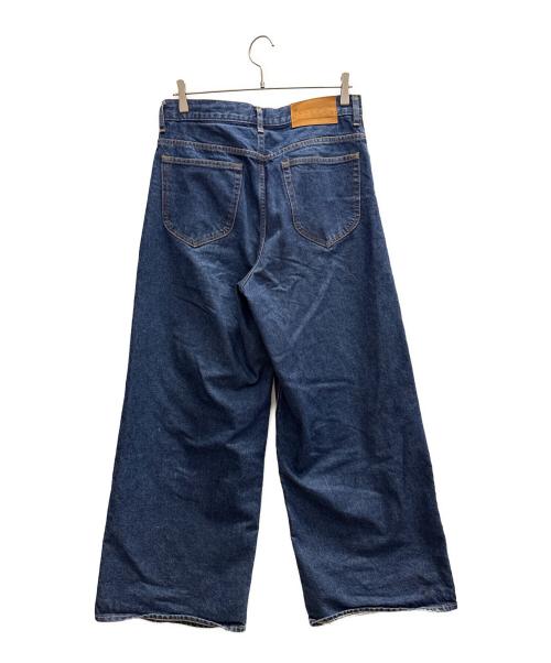 masu（エムエーエスユー）masu (エムエーエスユー) MB BAGGY JEANS デニムパンツ インディゴ サイズ:46 未使用品の古着・服飾アイテム