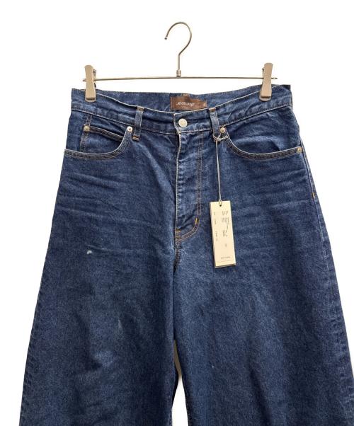 masu（エムエーエスユー）masu (エムエーエスユー) MB BAGGY JEANS デニムパンツ インディゴ サイズ:46 未使用品の古着・服飾アイテム