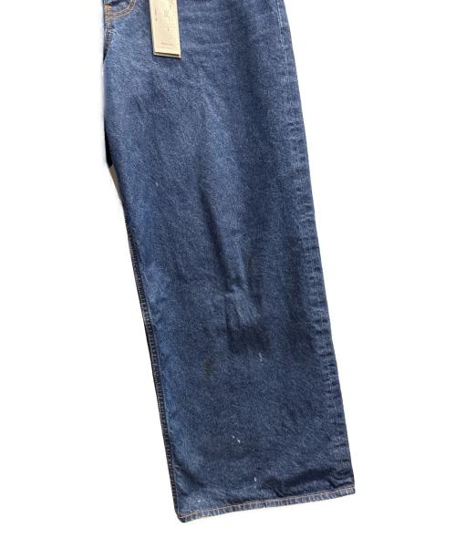 masu（エムエーエスユー）masu (エムエーエスユー) MB BAGGY JEANS デニムパンツ インディゴ サイズ:46 未使用品の古着・服飾アイテム