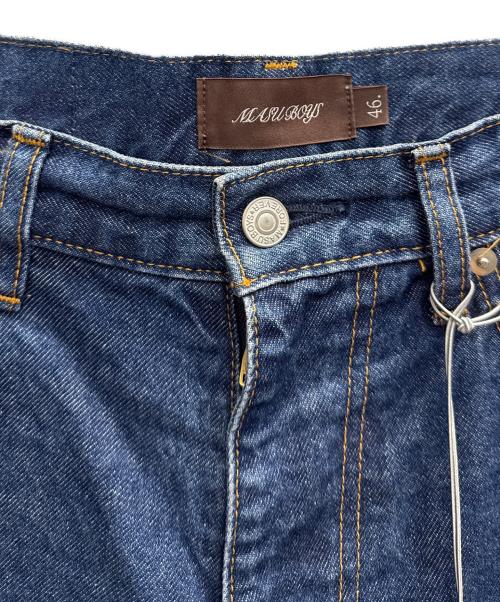 masu（エムエーエスユー）masu (エムエーエスユー) MB BAGGY JEANS デニムパンツ インディゴ サイズ:46 未使用品の古着・服飾アイテム