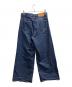 masu (エムエーエスユー) MB BAGGY JEANS デニムパンツ インディゴ サイズ:46 未使用品：25000円