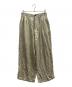 ANCELLM（アンセルム）の古着「NEL CHECK EASY PANTS」｜ベージュ×ブルー
