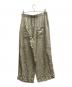 ANCELLM (アンセルム) NEL CHECK EASY PANTS ベージュ×ブルー サイズ:2：25000円