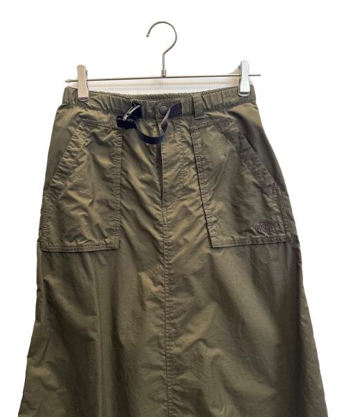 THE NORTH FACE（ザ ノース フェイス）THE NORTH FACE (ザ ノース フェイス) Compact Skirt カーキ サイズ:Ｓの古着・服飾アイテム