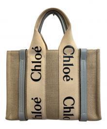 Chloe（クロエ）の古着「Woodyスモールトートバッグ」｜ベージュ