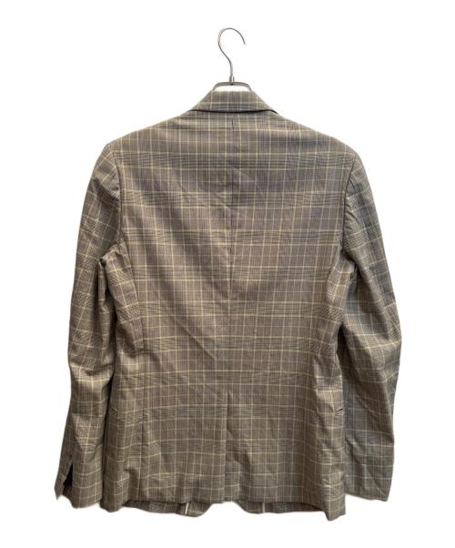 Ujoh（ウジョー）Ujoh (ウジョー) テーラードジャケット グレー×イエロー サイズ:SIZE1の古着・服飾アイテム