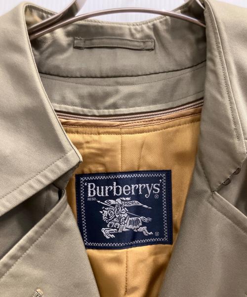 BURBERRY（バーバリー）BURBERRY (バーバリー) ライナーノバチェックトレンチコート グレー サイズ:不明の古着・服飾アイテム