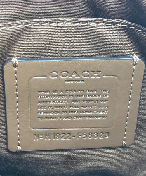 COACH（コーチ）COACH (コーチ) シグネチャーショルダーバッグ ブラウンの古着・服飾アイテム
